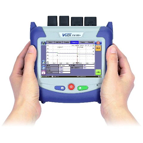 FX150+ OTDR with 1650 nm Live Network Testing and Macrobend Detection